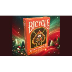 Bicycle Nutcracker (Red) Playing Cards