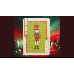 Bicycle Nutcracker (Red) Playing Cards