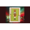 Bicycle Nutcracker (Red) Playing Cards