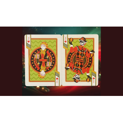 Bicycle Nutcracker (Red) Playing Cards