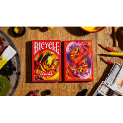Bicycle Sari Sari (Code Red Edition) Playing Cards
