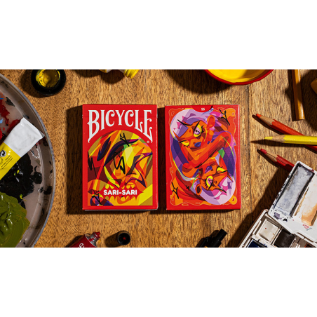 Bicycle Sari Sari (Code Red Edition) Playing Cards