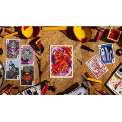 Bicycle Sari Sari (Code Red Edition) Playing Cards