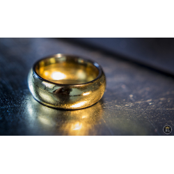 Ash and Ember Gold Curved Size 8 (2 Rings) by Zach Heath - Trick