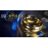 Ash and Ember Gold Curved Size 9 (2 Rings) by Zach Heath - Trick