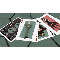 Bicycle Spy Family Playing Cards by US Playing Card