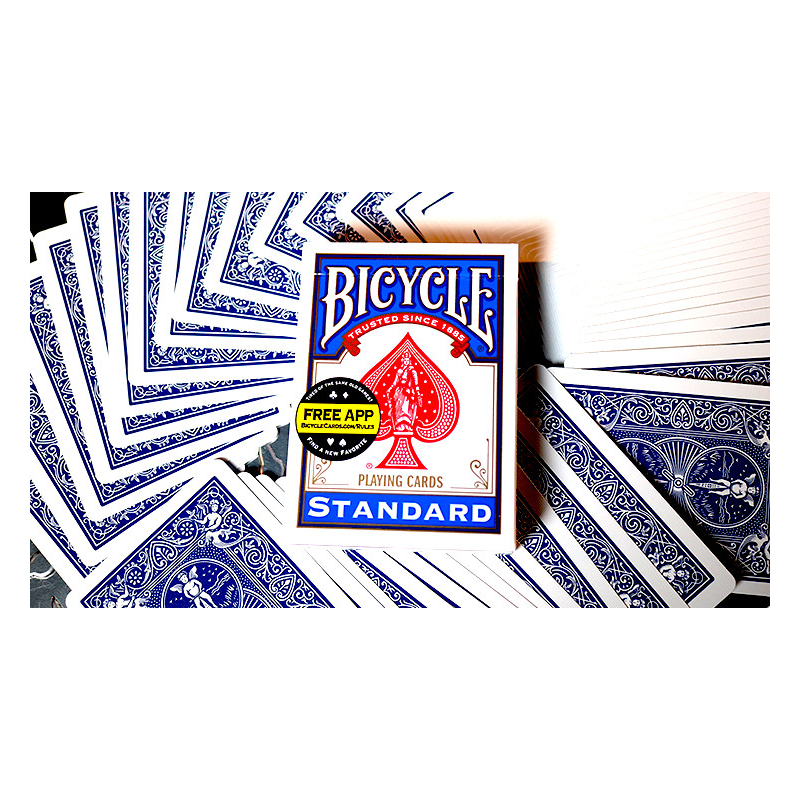 Bicycle Standard Blue Poker Cards (New Box)