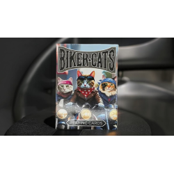 Biker Cats Playing Cards by Collectable Playing Cards