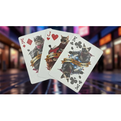 Biker Cats Playing Cards by Collectable Playing Cards