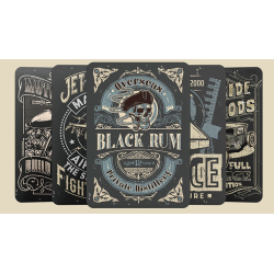 Black Rum Playing Cards