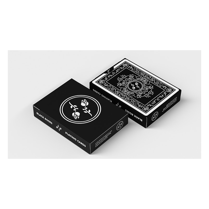 Black Roses Playing Cards (Fully Marked)