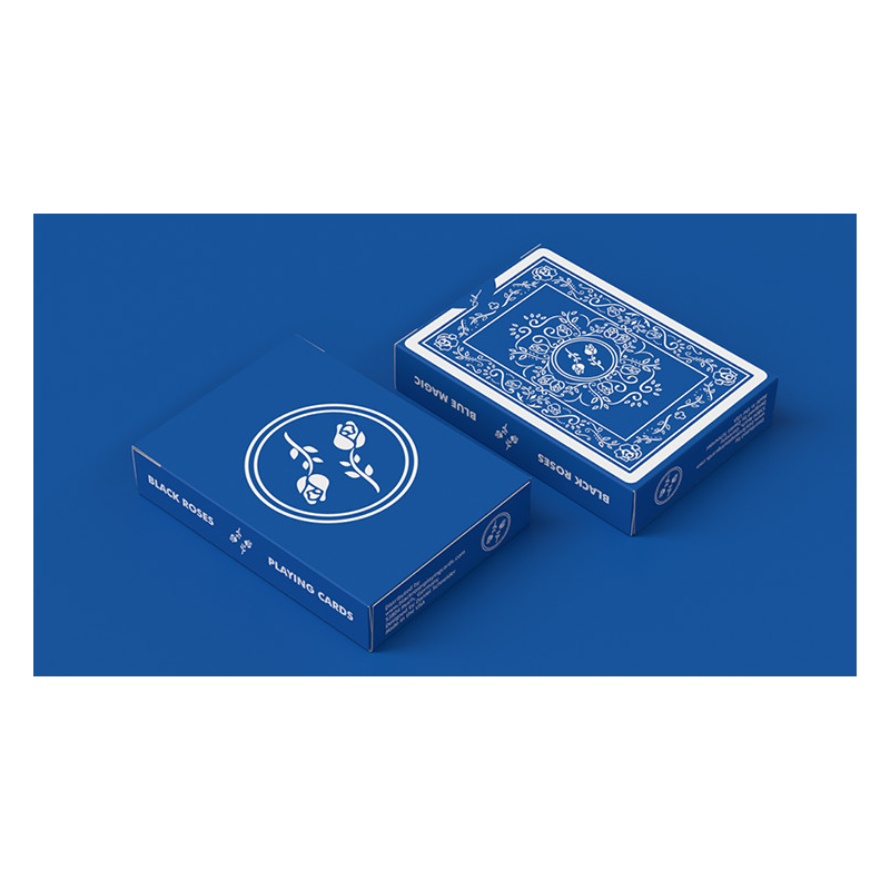 Black Roses Blue Magic Playing Cards