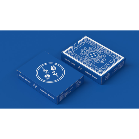 Black Roses Blue Magic Playing Cards