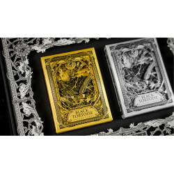 Black Tortoise Black Gold Box Set by Ark Playing Cards