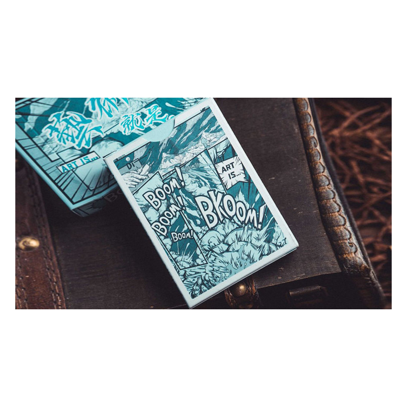 Boom (Blue) Playing Cards