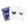 Butterfly Playing Cards Marked (Blue) 3rd Edition by Ondrej Psenicka