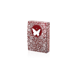 Butterfly Playing Cards Marked (Red) 3rd Edition by Ondrej Psenicka