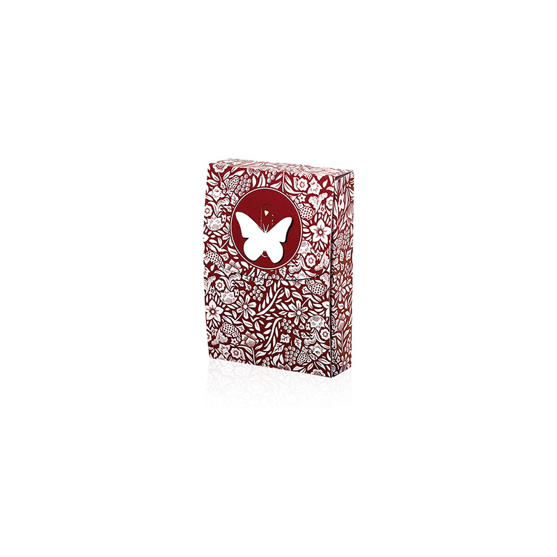 Butterfly Playing Cards Marked (Red) 3rd Edition by Ondrej Psenicka