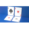 Butterfly Worker Marked V2 Playing Cards (Blue) by Ondrej Psenicka