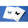 Butterfly Worker Marked V2 Playing Cards (Blue) by Ondrej Psenicka