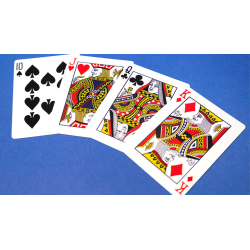 Butterfly Worker Marked V2 Playing Cards (Blue) by Ondrej Psenicka