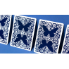 Butterfly Worker Marked V2 Playing Cards (Blue) by Ondrej Psenicka
