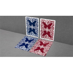 Gaff Butterfly Worker Marked Playing Cards by Ondrej Psenicka