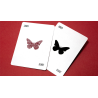 Butterfly Worker Marked Playing Cards (Red) by Ondrej Psenicka