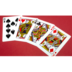 Butterfly Worker Marked Playing Cards (Red) by Ondrej Psenicka