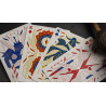 Celestial Valor Playing Cards by Giovanni Meroni(greenish yellow)