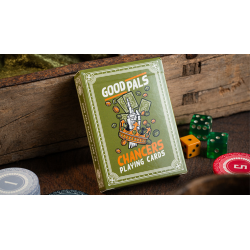 Chancers V3 Green (Marked) Playing Cards by Good Pals