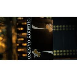 Cherry Casino (Monte Carlo Black and Gold) Playing Cards by Pure Imagination Projects