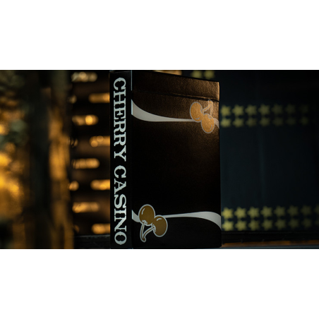 Cherry Casino (Monte Carlo Black and Gold) Playing Cards by Pure Imagination Projects