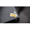 Cherry Casino House Deck (Monte Carlo Black and Gold) Playing Cards by Pure Imagination Projects