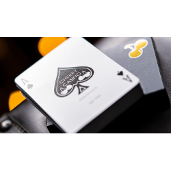 Cherry Casino House Deck (Monte Carlo Black and Gold) Playing Cards by Pure Imagination Projects