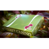 Cherry Casino (Sahara Green) Playing Cards by Pure Imagination Projects