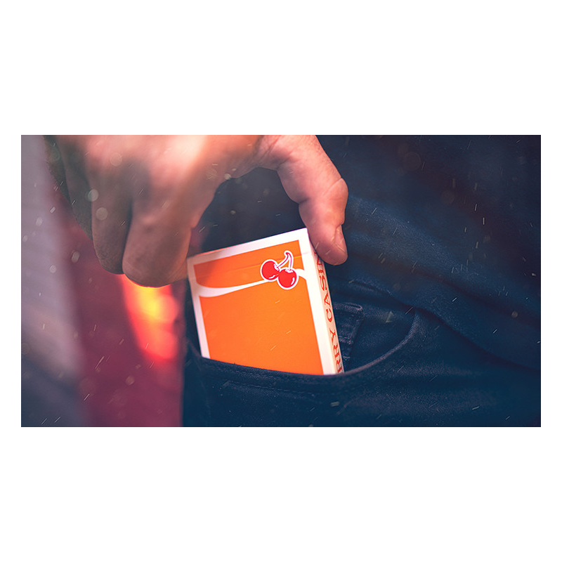 Cherry Casino Summerlin Sunset (Orange) Playing Cards by Pure Imagination Projects