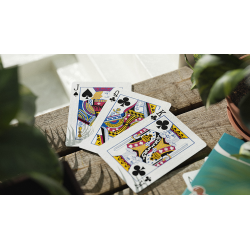 Cherry Casino (Tropicana Teal) Playing Cards by Pure Imagination Projects