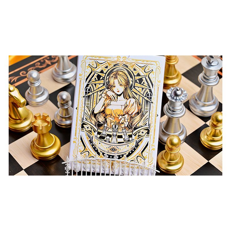 CHESS White Playing Cards by Hidden Light