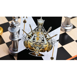 CHESS White Playing Cards by Hidden Light