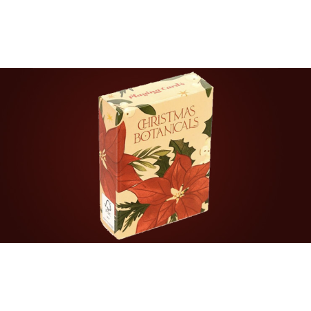 Christmas Botanicals Playing Cards by Puckator UK