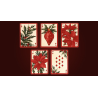 Christmas Botanicals Playing Cards by Puckator UK