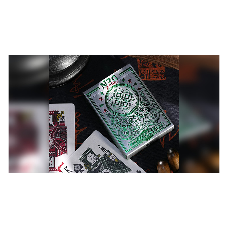 COIPIX (Green) Playing Cards by N2G