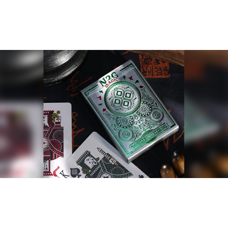 COIPIX (Green) Playing Cards by N2G