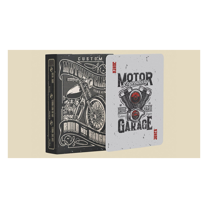 Custom Motorcycles Playing Cards