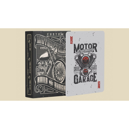 Custom Motorcycles Playing Cards