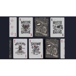 Custom Motorcycles Playing Cards