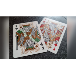 Damokles Cuprum Playing Cards by Giovanni Meroni