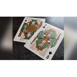Damokles Cuprum Playing Cards by Giovanni Meroni