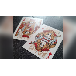 Damokles Cuprum Playing Cards by Giovanni Meroni